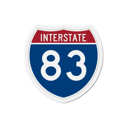 Interstate 83 (U.S. Highways) Refrigerator Magnet 3 Inch - The Sticker Space