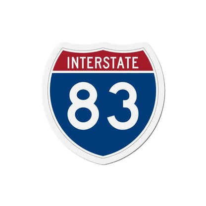 Interstate 83 (U.S. Highways) Refrigerator Magnet 5 Inch - The Sticker Space