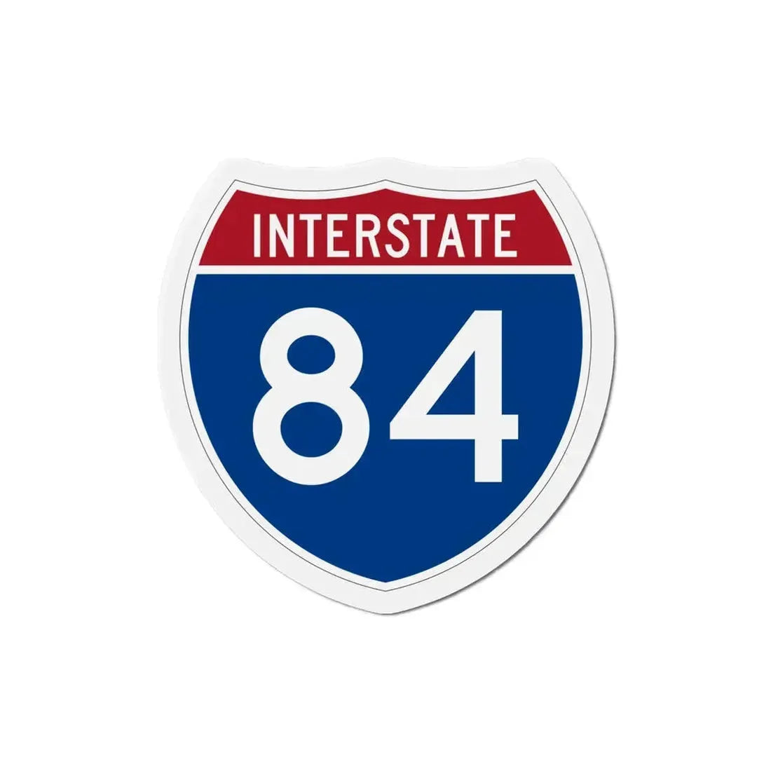 Interstate 84 Oregon Utah (U.S. Highways) Refrigerator Magnet 5 Inch - The Sticker Space