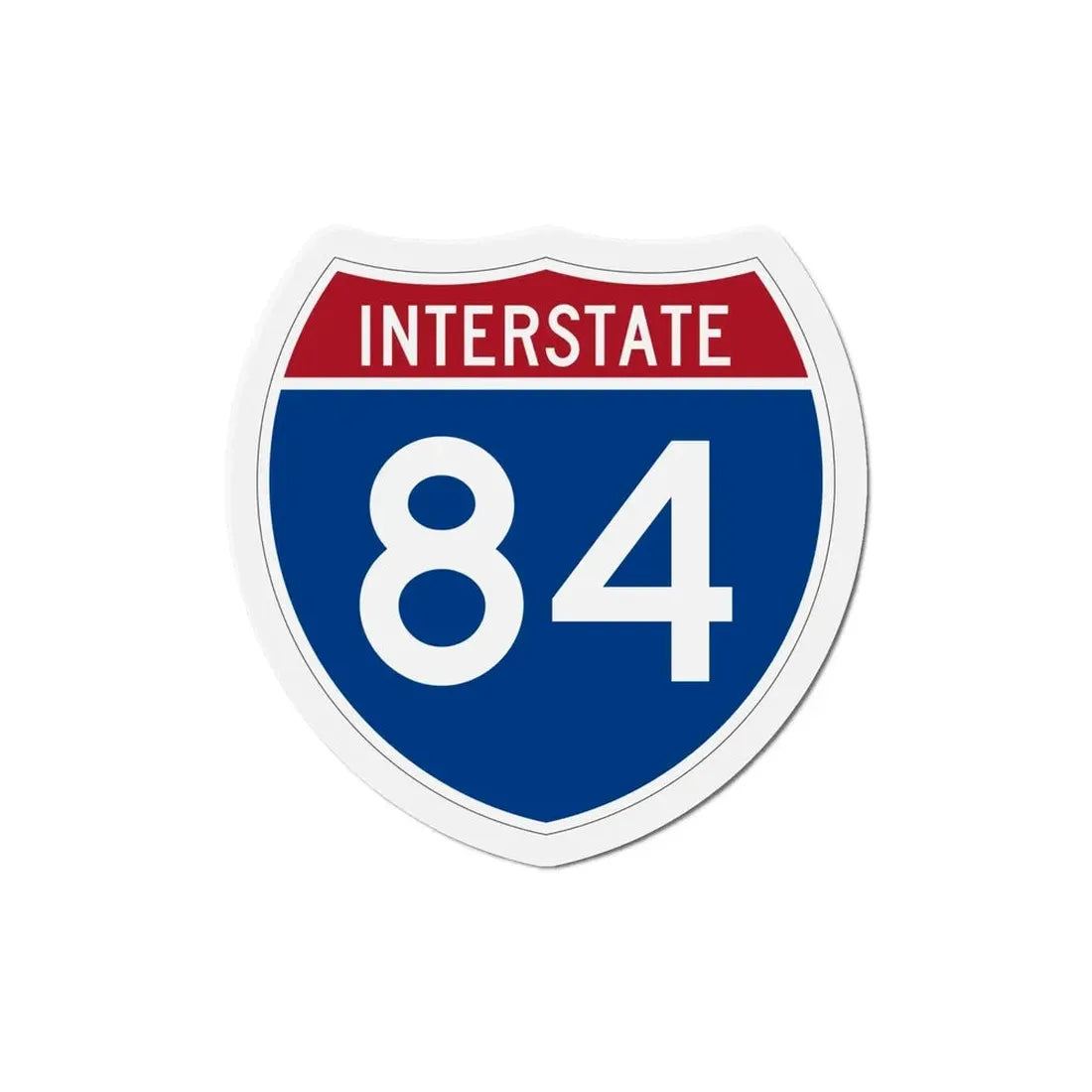Interstate 84 Oregon Utah (U.S. Highways) Refrigerator Magnet - The Sticker Space