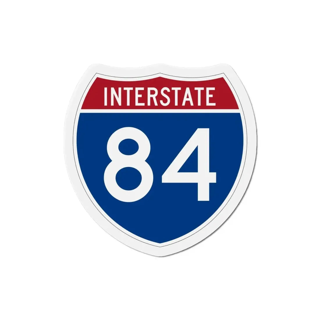 Interstate 84 Oregon Utah (U.S. Highways) Refrigerator Magnet - The Sticker Space