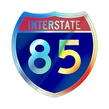 Interstate 85 (U.S. Highways) Holographic STICKER Die-Cut Vinyl Decal - The Sticker Space
