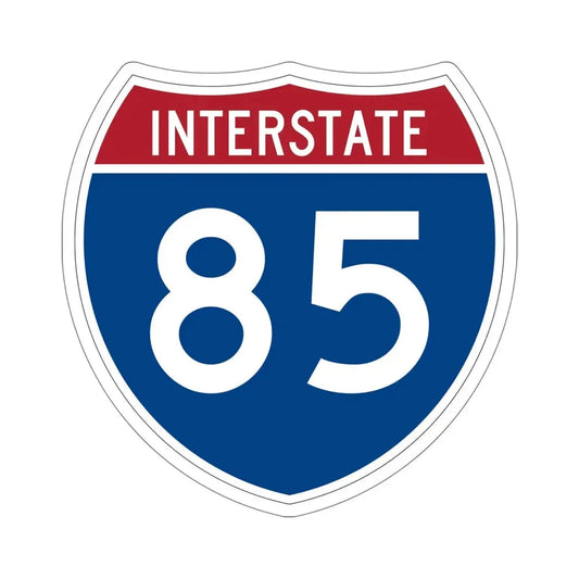 Interstate 85 (U.S. Highways) STICKER Vinyl Die-Cut Decal 6 Inch - The Sticker Space