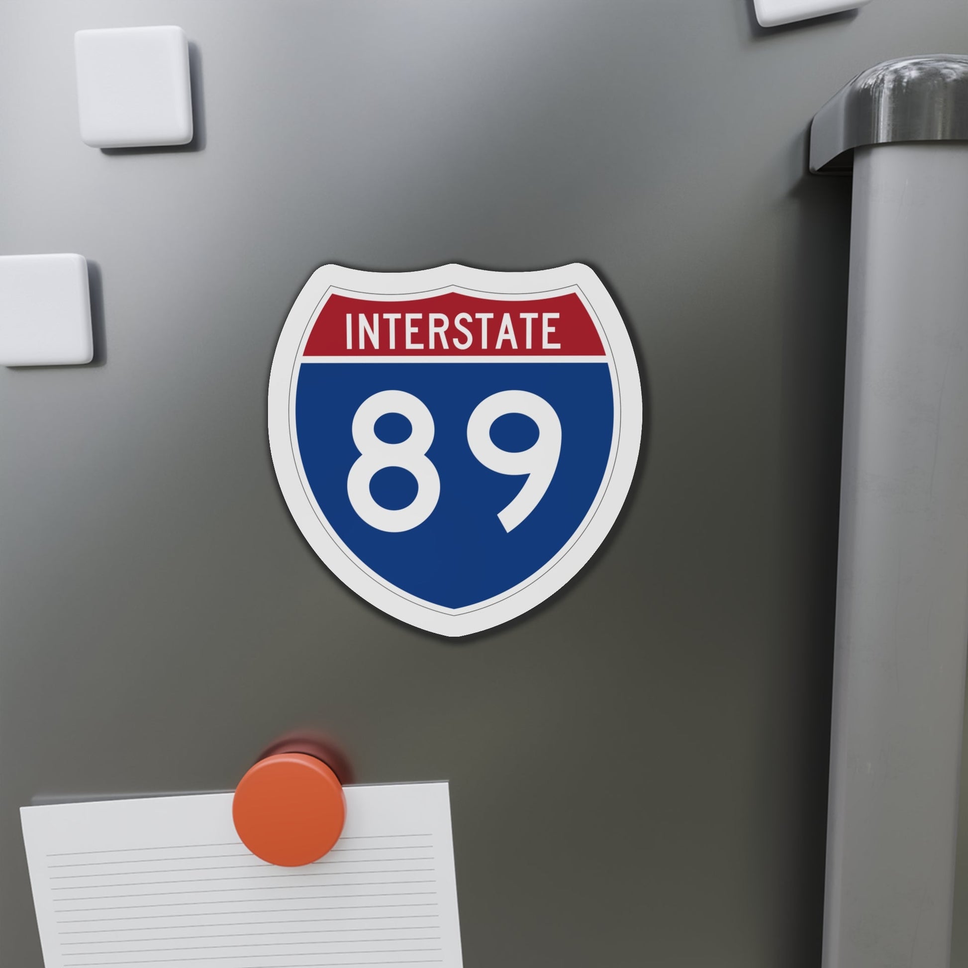 Interstate 89 (U.S. Highways) Die-Cut Magnet-The Sticker Space