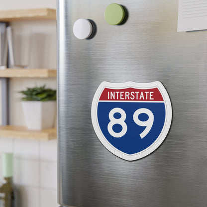 Interstate 89 (U.S. Highways) Die-Cut Magnet-The Sticker Space