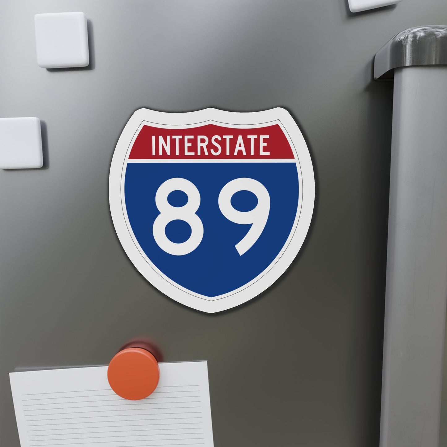 Interstate 89 (U.S. Highways) Die-Cut Magnet-The Sticker Space