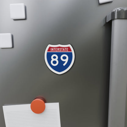 Interstate 89 (U.S. Highways) Die-Cut Magnet-The Sticker Space