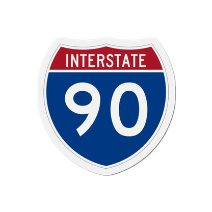 Interstate 90 (U.S. Highways) Refrigerator Magnet - The Sticker Space
