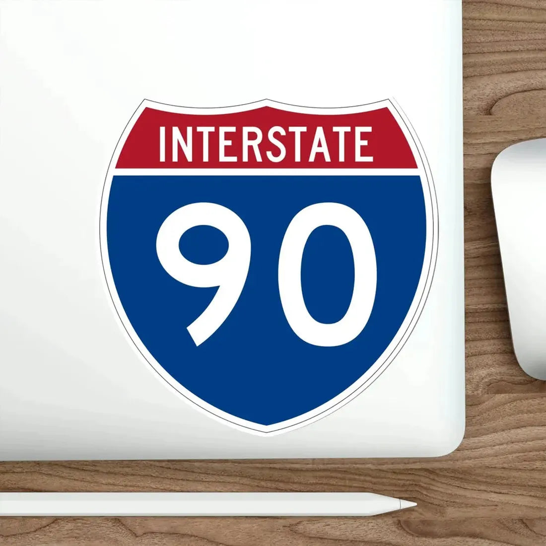 Interstate 90 (U.S. Highways) STICKER Vinyl Die-Cut Decal - The Sticker Space