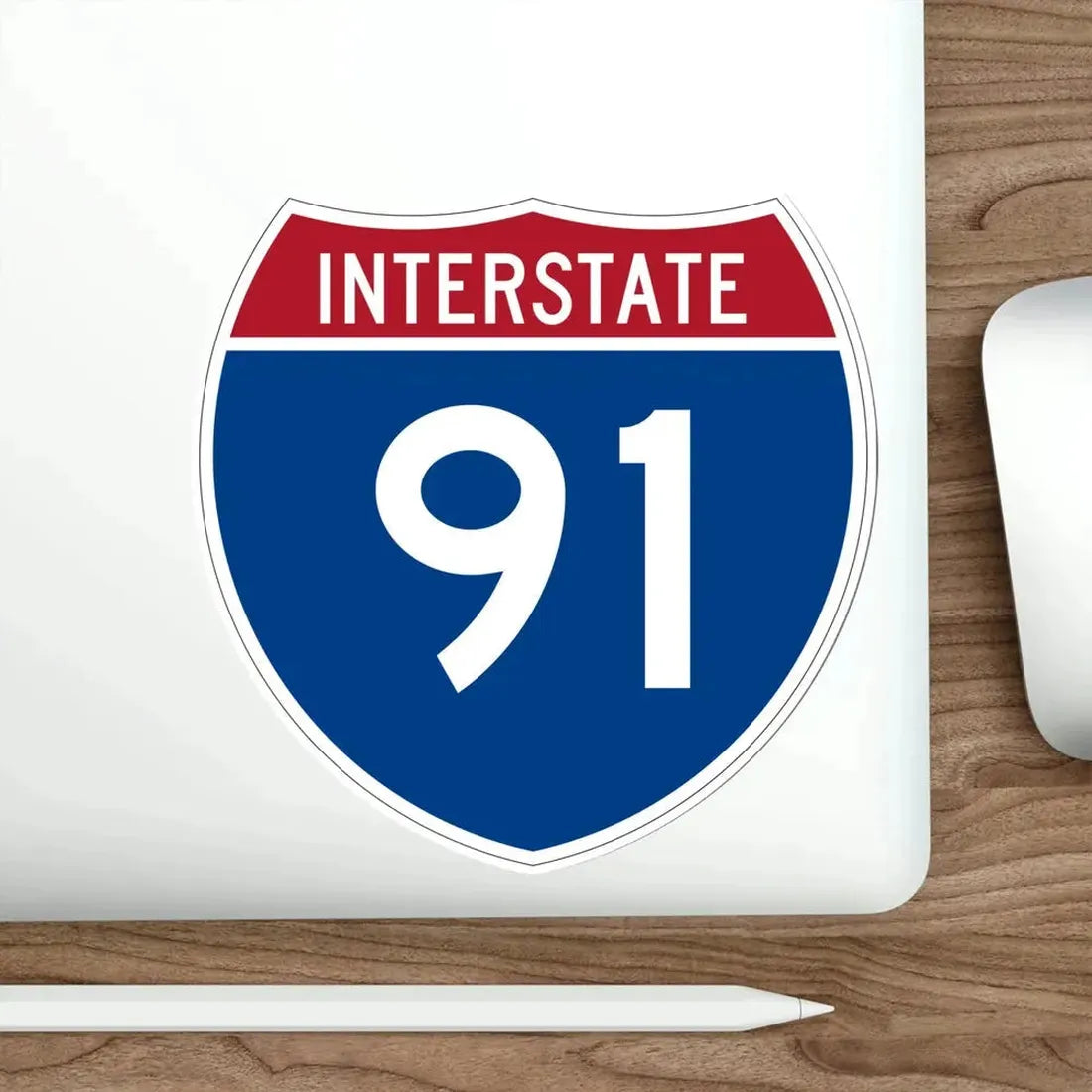 Interstate 91 (U.S. Highways) STICKER Vinyl Die-Cut Decal - The Sticker Space