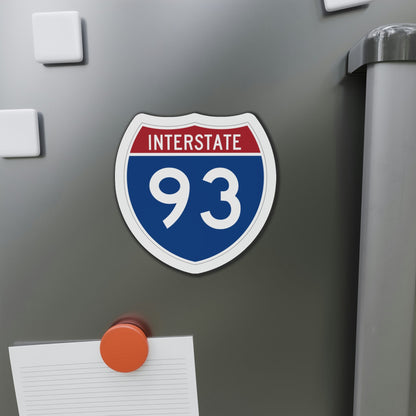 Interstate 93 (U.S. Highways) Die-Cut Magnet-The Sticker Space