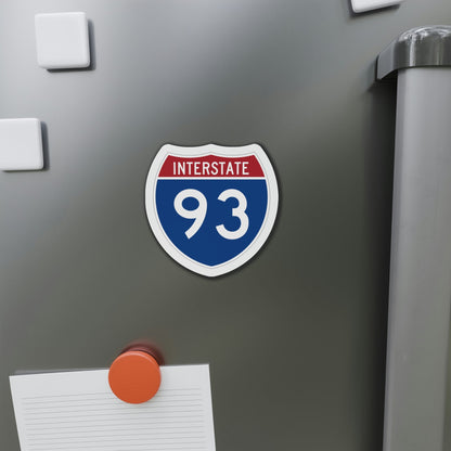 Interstate 93 (U.S. Highways) Die-Cut Magnet-The Sticker Space