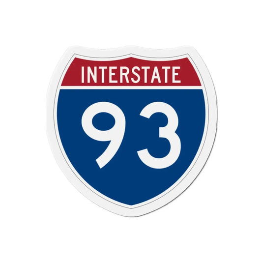 Interstate 93 (U.S. Highways) Refrigerator Magnet 2 Inch - The Sticker Space