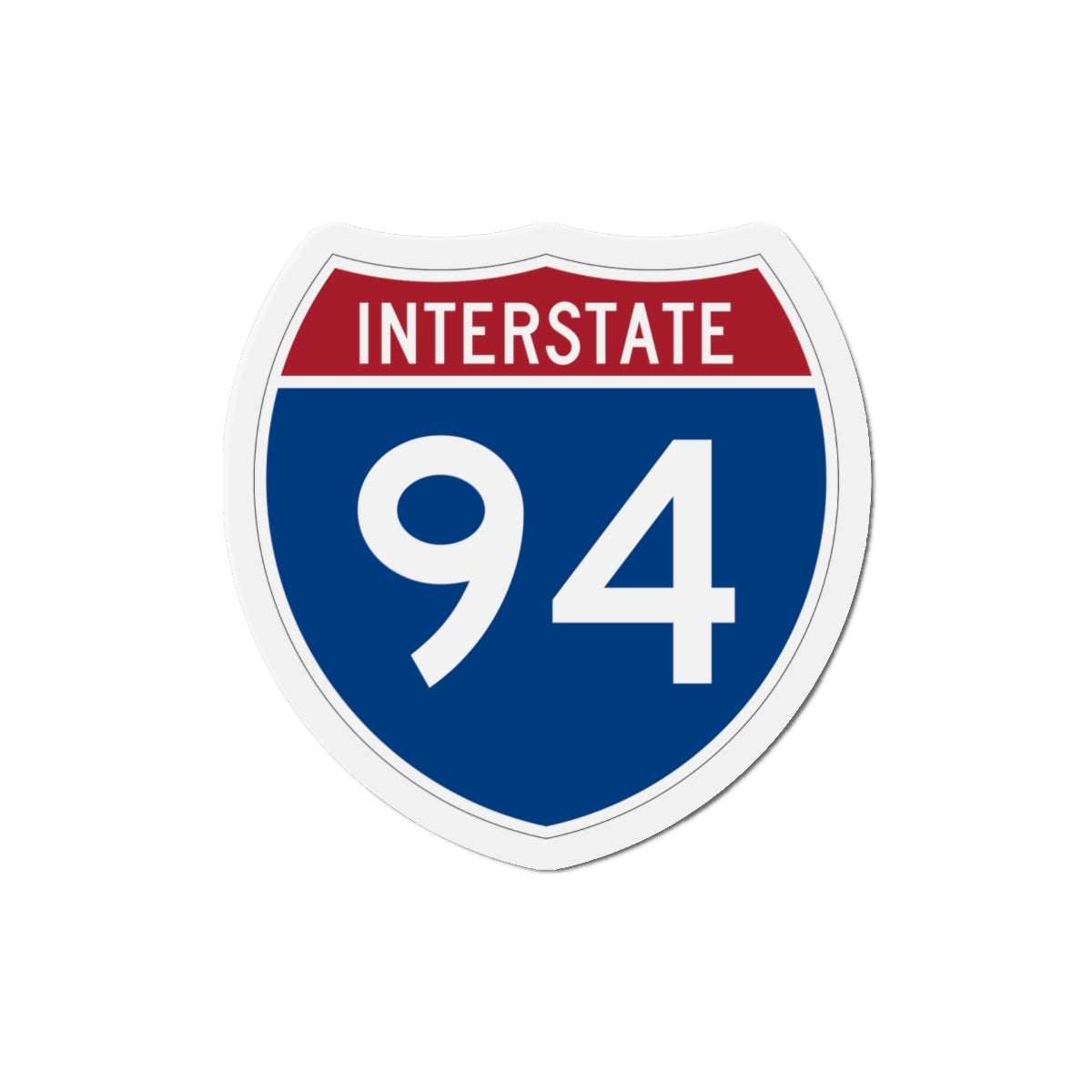 Interstate 94 (U.S. Highways) Die-Cut Magnet-5" x 5"-The Sticker Space