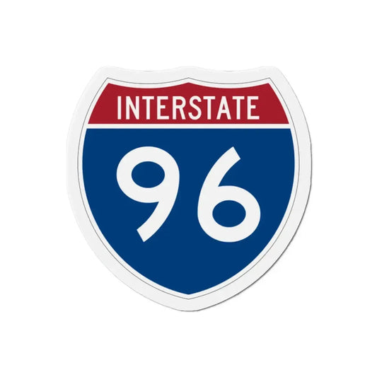 Interstate 96 (U.S. Highways) Refrigerator Magnet 2 Inch - The Sticker Space
