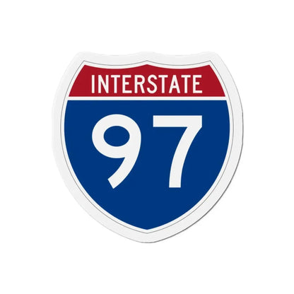 Interstate 97 (U.S. Highways) Refrigerator Magnet 2 Inch - The Sticker Space