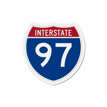 Interstate 97 (U.S. Highways) Refrigerator Magnet - The Sticker Space