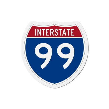 Interstate 99 (U.S. Highways) Refrigerator Magnet 3 Inch - The Sticker Space
