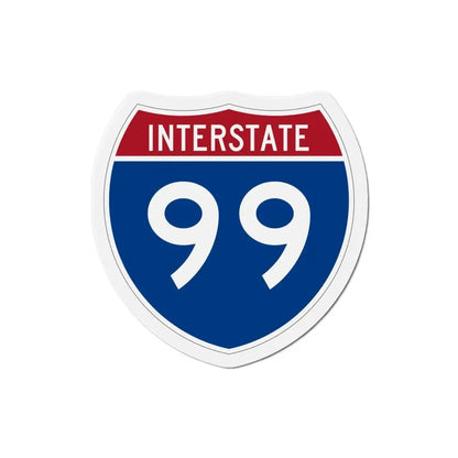 Interstate 99 (U.S. Highways) Refrigerator Magnet 4 Inch - The Sticker Space