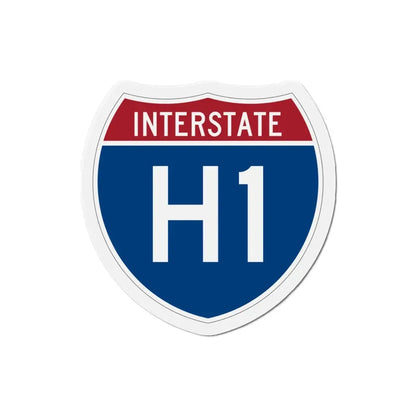 Interstate H1 (U.S. Highways) Refrigerator Magnet 3 Inch - The Sticker Space