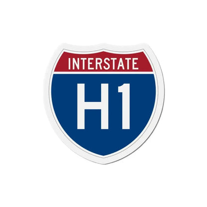 Interstate H1 (U.S. Highways) Refrigerator Magnet 6 Inch - The Sticker Space