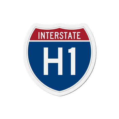 Interstate H1 (U.S. Highways) Refrigerator Magnet - The Sticker Space