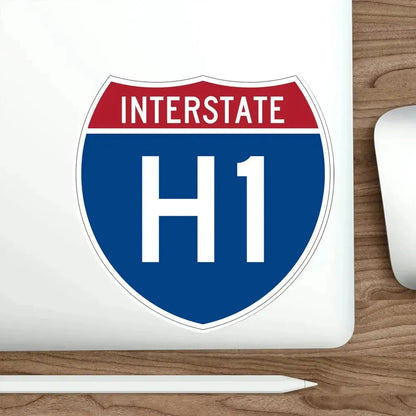 Interstate H1 (U.S. Highways) STICKER Vinyl Die-Cut Decal - The Sticker Space