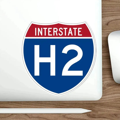 Interstate H2 (U.S. Highways) STICKER Vinyl Die-Cut Decal - The Sticker Space
