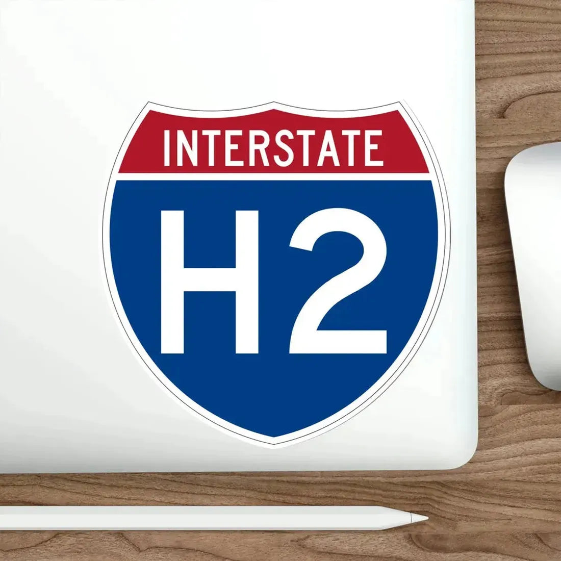 Interstate H2 (U.S. Highways) STICKER Vinyl Die-Cut Decal - The Sticker Space