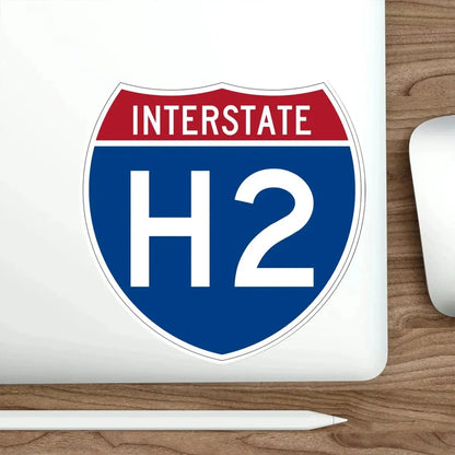 Interstate H2 (U.S. Highways) STICKER Vinyl Die-Cut Decal - The Sticker Space