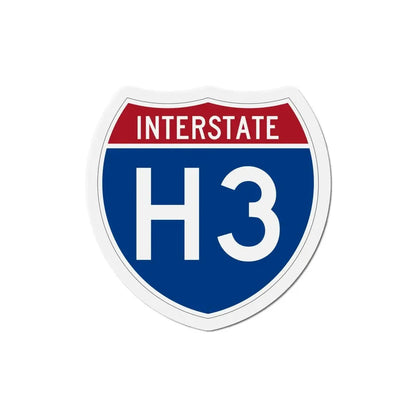 Interstate H3 (U.S. Highways) Refrigerator Magnet - The Sticker Space