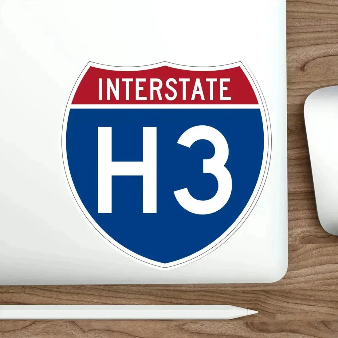 Interstate H3 (U.S. Highways) STICKER Vinyl Die-Cut Decal - The Sticker Space