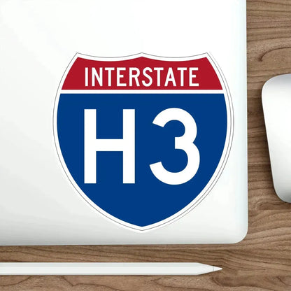 Interstate H3 (U.S. Highways) STICKER Vinyl Die-Cut Decal - The Sticker Space