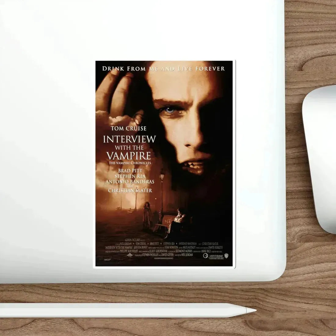 Interview with the Vampire 1994 Movie Poster STICKER Vinyl Die-Cut Decal - The Sticker Space