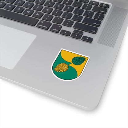 Inčukalna novads COA (Latvia) (Coat of Arms) STICKER Vinyl Kiss-Cut Decal - The Sticker Space