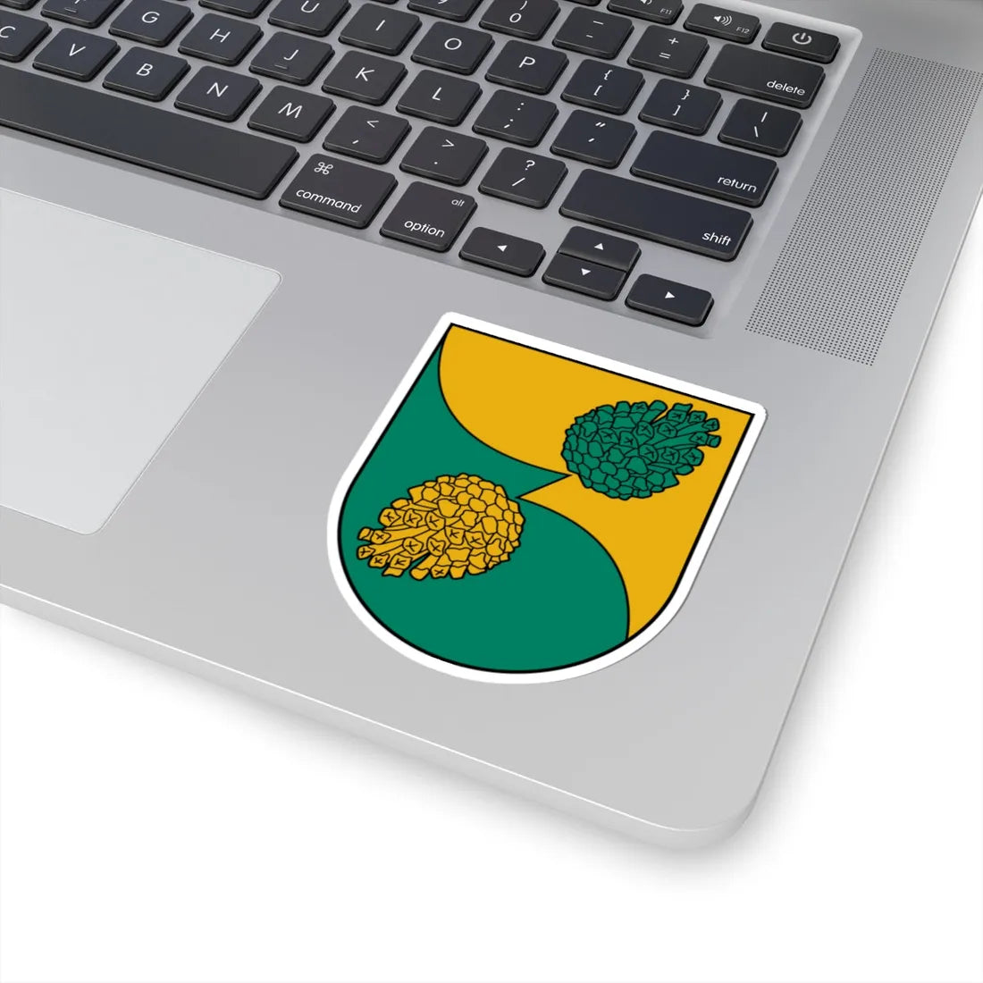 Inčukalna novads COA (Latvia) (Coat of Arms) STICKER Vinyl Kiss-Cut Decal - The Sticker Space