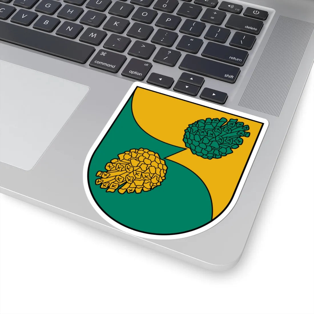Inčukalna novads COA (Latvia) (Coat of Arms) STICKER Vinyl Kiss-Cut Decal - The Sticker Space