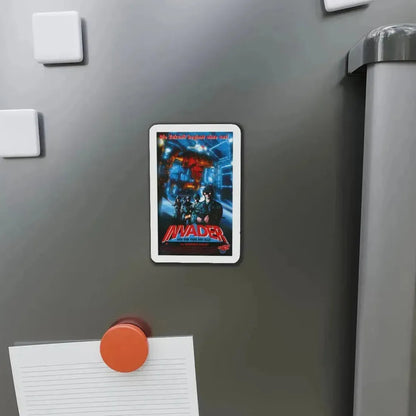 INVADER 1991 Movie Poster - Refrigerator Magnet - The Sticker Space