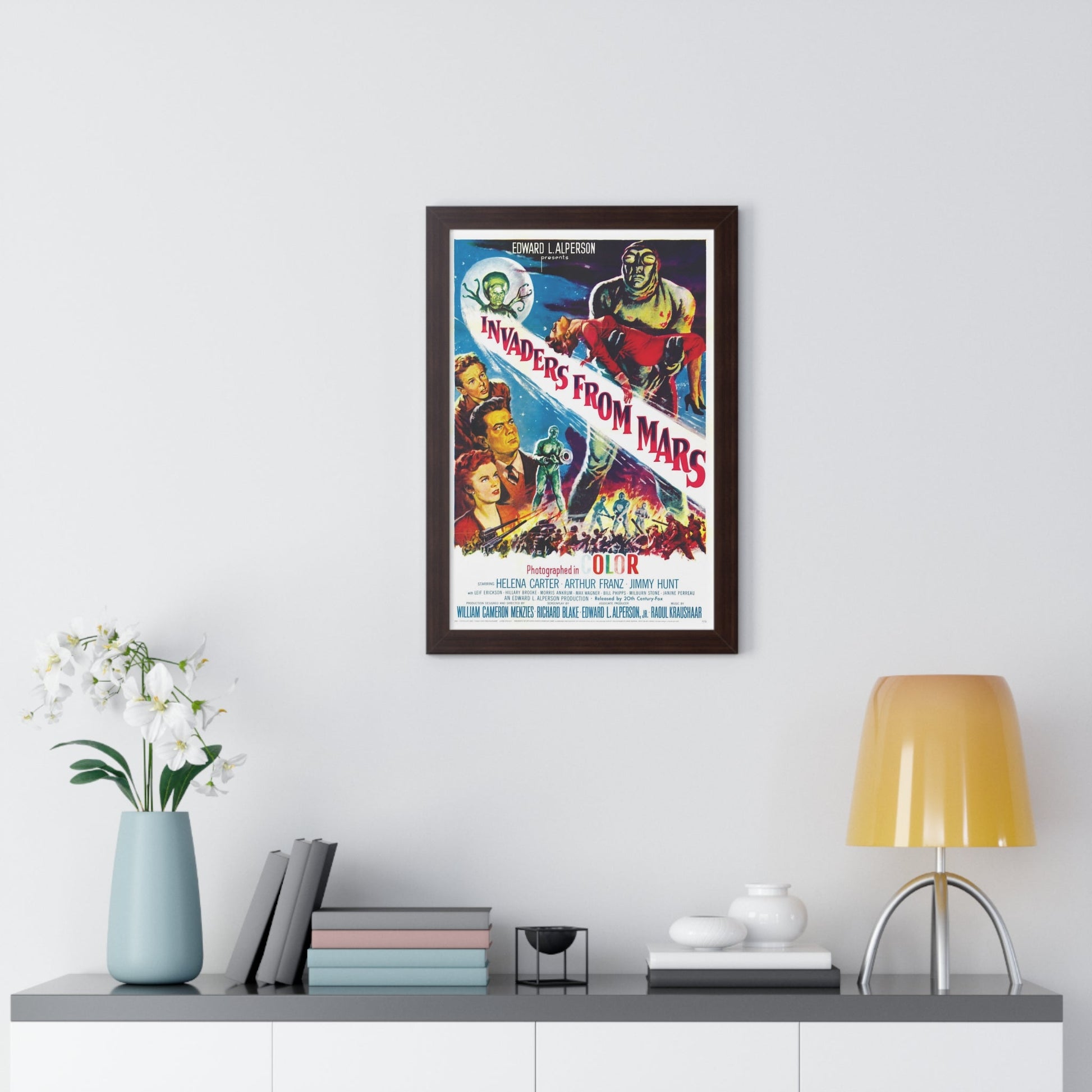 INVADERS FROM MARS 1953 - Framed Movie Poster-The Sticker Space