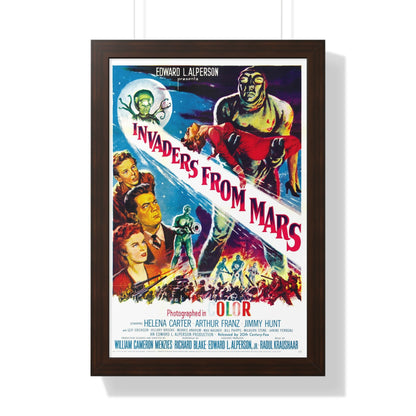 INVADERS FROM MARS 1953 - Framed Movie Poster-16″ x 24″-The Sticker Space