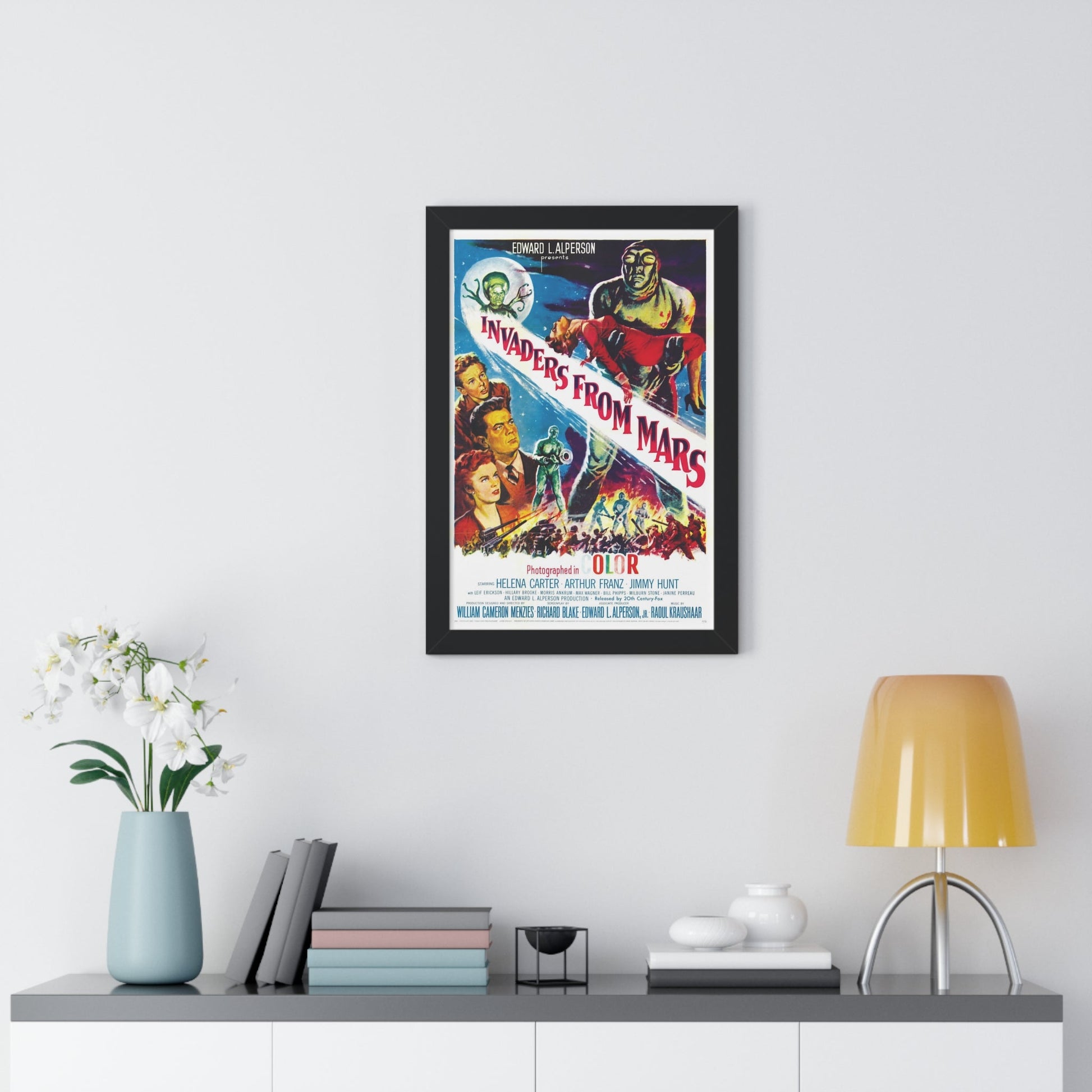 INVADERS FROM MARS 1953 - Framed Movie Poster-The Sticker Space