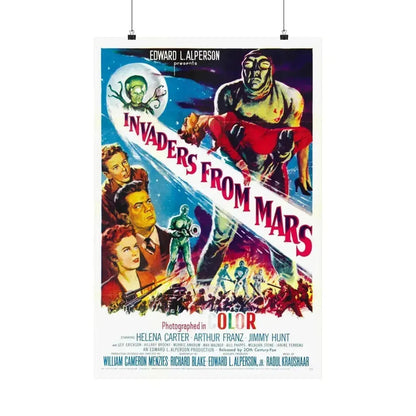 INVADERS FROM MARS 1953 - Paper Movie Poster 20″ x 30″ Matte - The Sticker Space