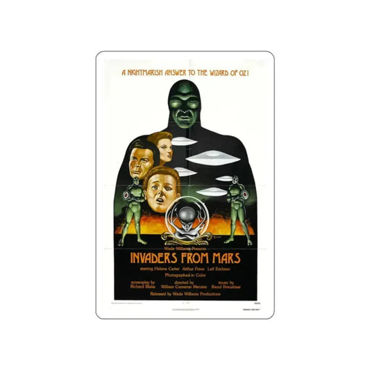 INVADERS FROM MARS (2) 1953 Movie Poster STICKER Vinyl Die-Cut Decal 2 Inch - The Sticker Space