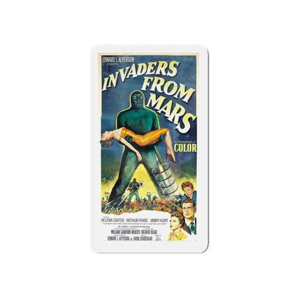 INVADERS FROM MARS (3) 1953 Movie Poster - Refrigerator Magnet 3 Inch Die-Cut - The Sticker Space