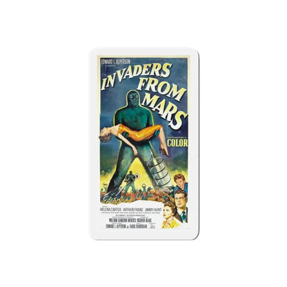 INVADERS FROM MARS (3) 1953 Movie Poster - Refrigerator Magnet 6 Inch Die-Cut - The Sticker Space