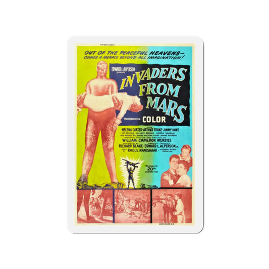 INVADERS FROM MARS (4) 1953 Movie Poster - Refrigerator Magnet-2" x 2"-The Sticker Space