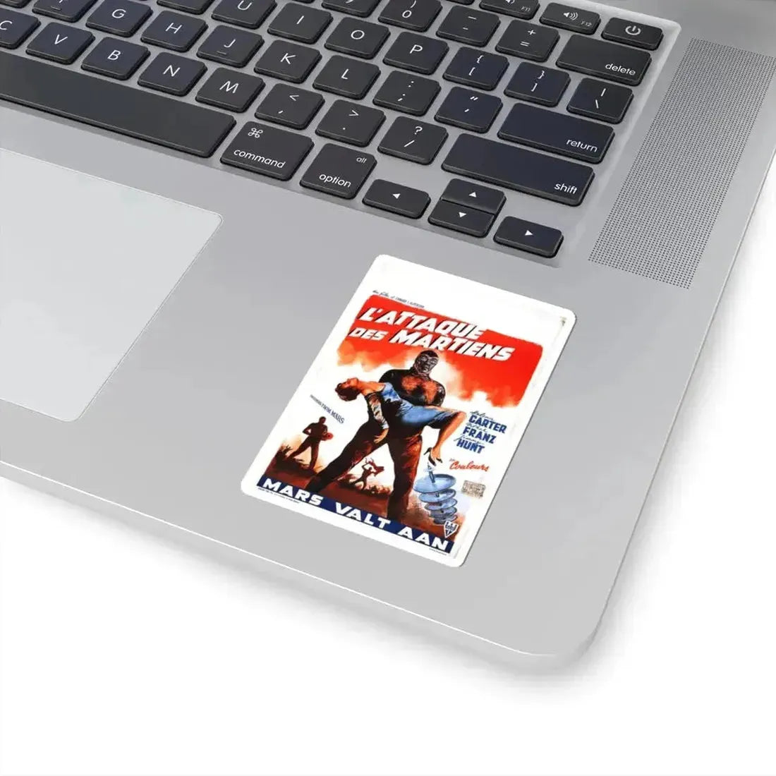 INVADERS FROM MARS (BELGIAN) 1953 Movie Poster - STICKER Vinyl Kiss-Cut Decal - The Sticker Space