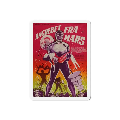 INVADERS FROM MARS (DANISH) 1953 Movie Poster - Refrigerator Magnet - The Sticker Space