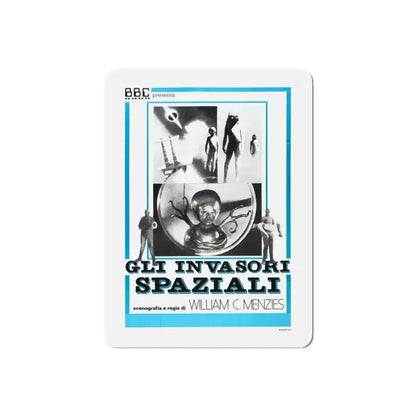 INVADERS FROM MARS (ITALIAN) 1953 Movie Poster - Refrigerator Magnet - The Sticker Space