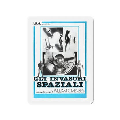 INVADERS FROM MARS (ITALIAN) 1953 Movie Poster - Refrigerator Magnet - The Sticker Space